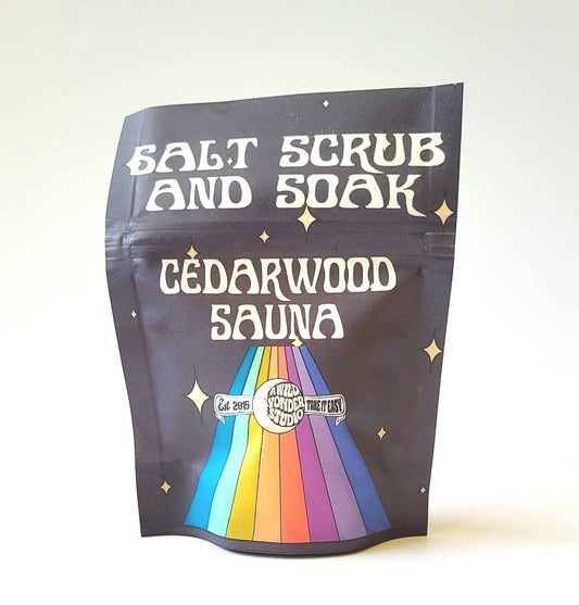 Cedarwood Sauna Bath Soak + Scrub