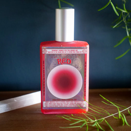 Red Vibrational Color + Gemstone Mist