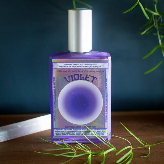 Violet  Vibrational Color + Gemstone Mist