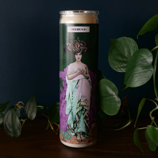 Medusa Altar Candle