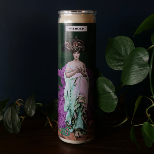 Medusa Altar Candle
