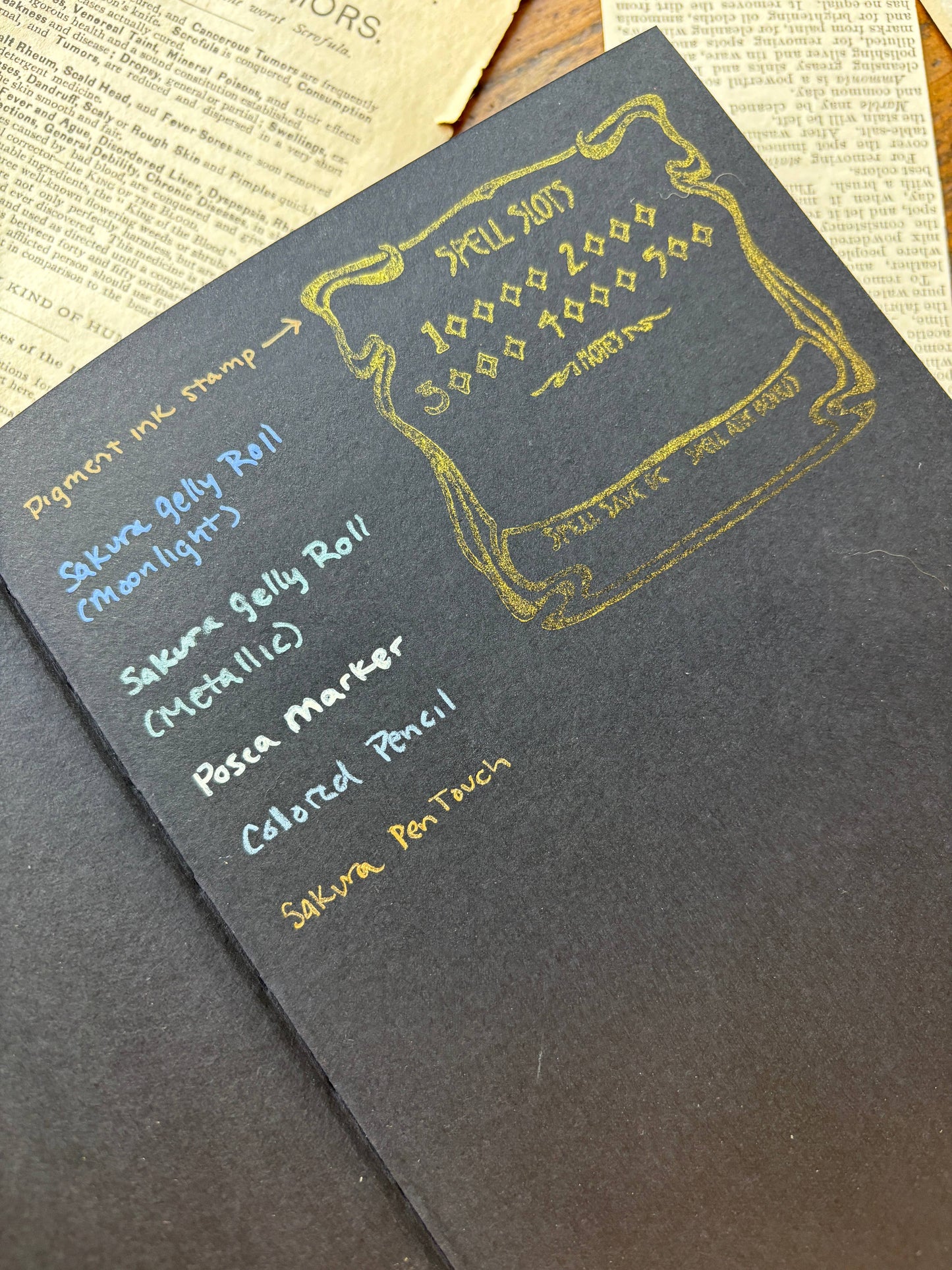 The Oracle Black Paper Notebook