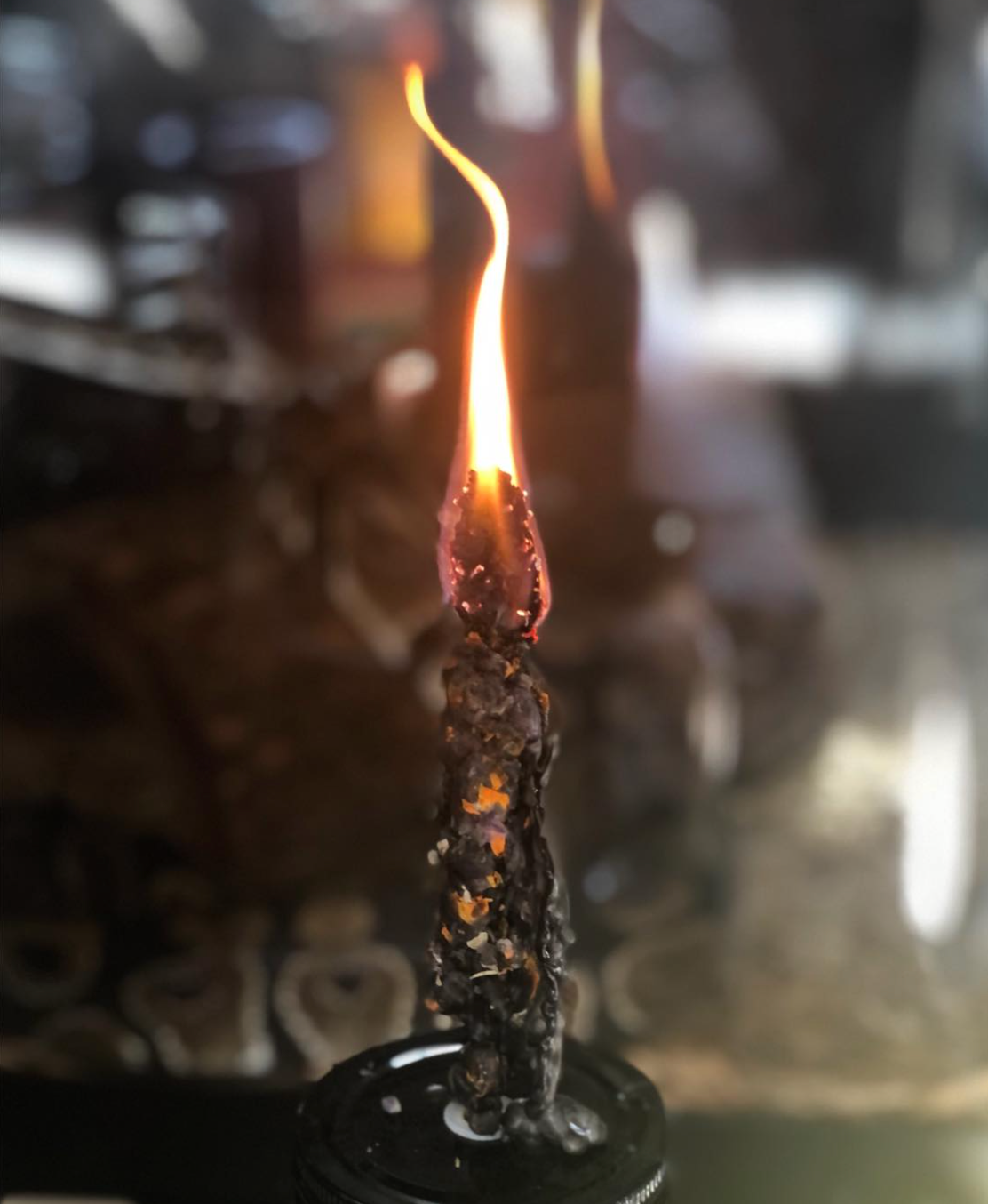 Blak Magick Mullein Torch / Witches Candle