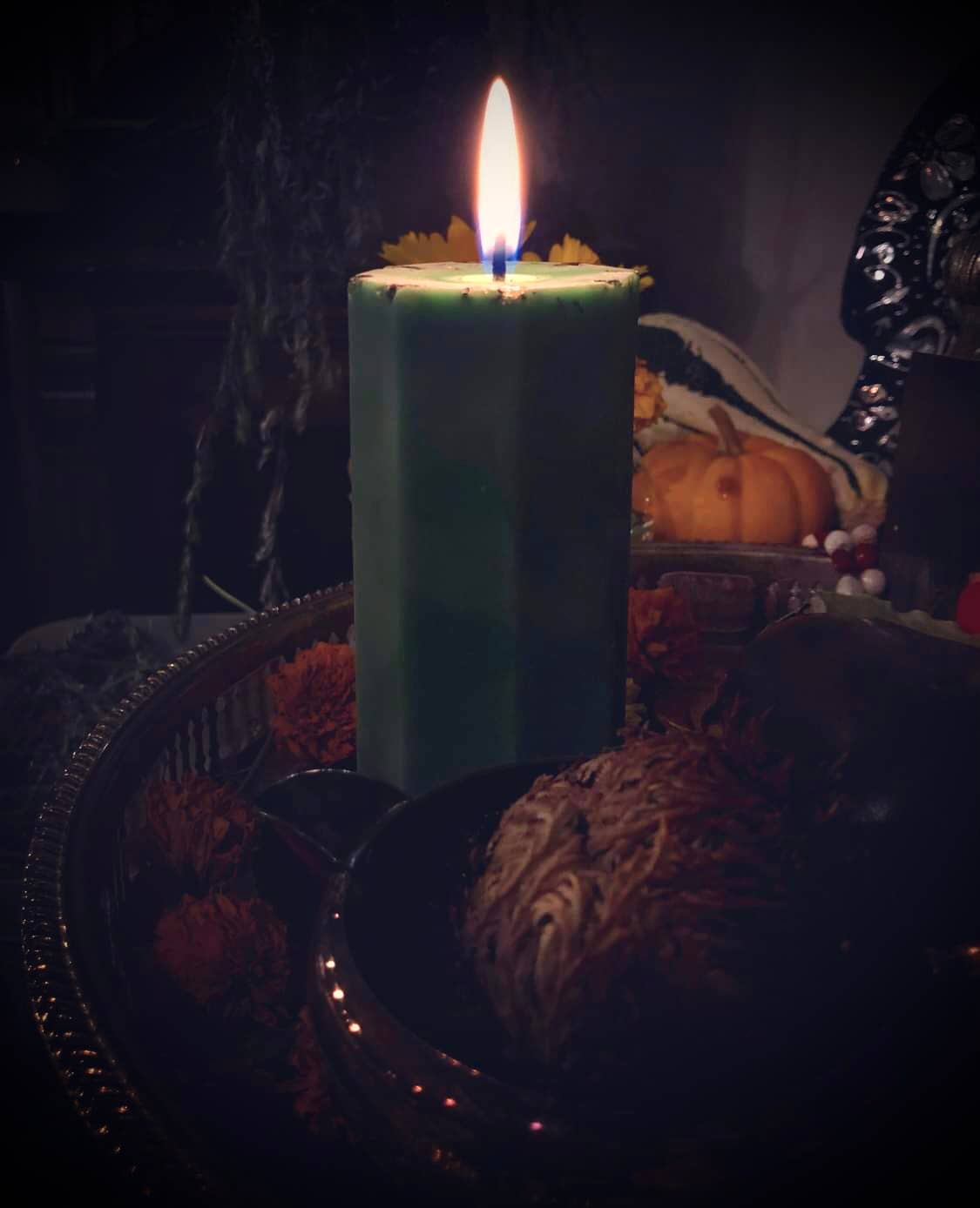 Growth & Abundance Altar Candle