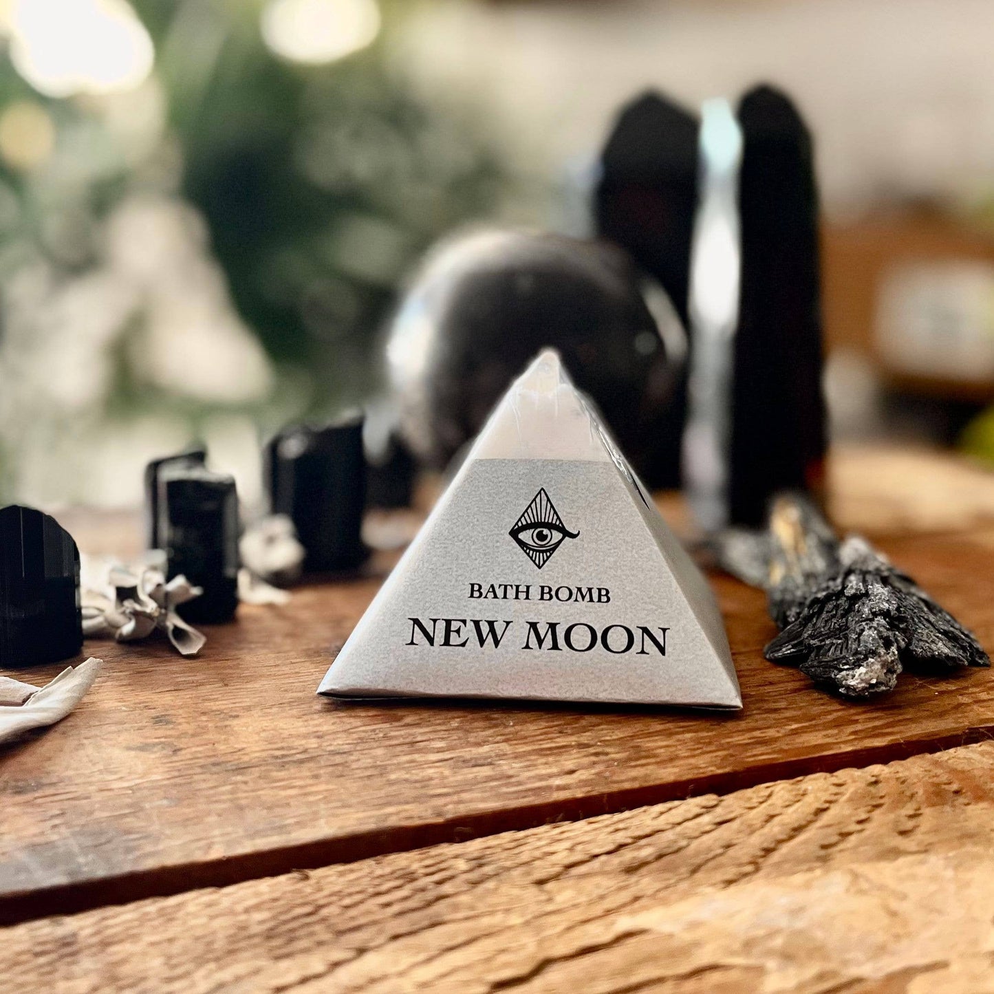 New Moon Crystal Bath Bomb