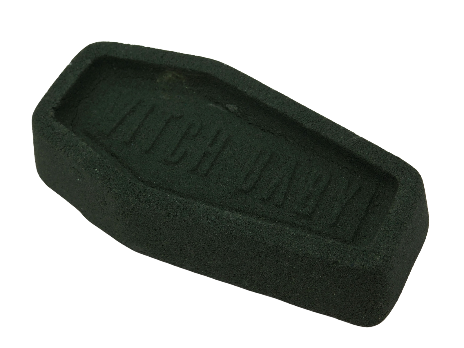 Green coffin-shaped bath bomb