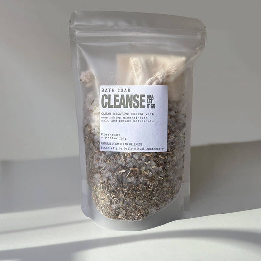 Cleanse Ritual Bath Soak Pouch
