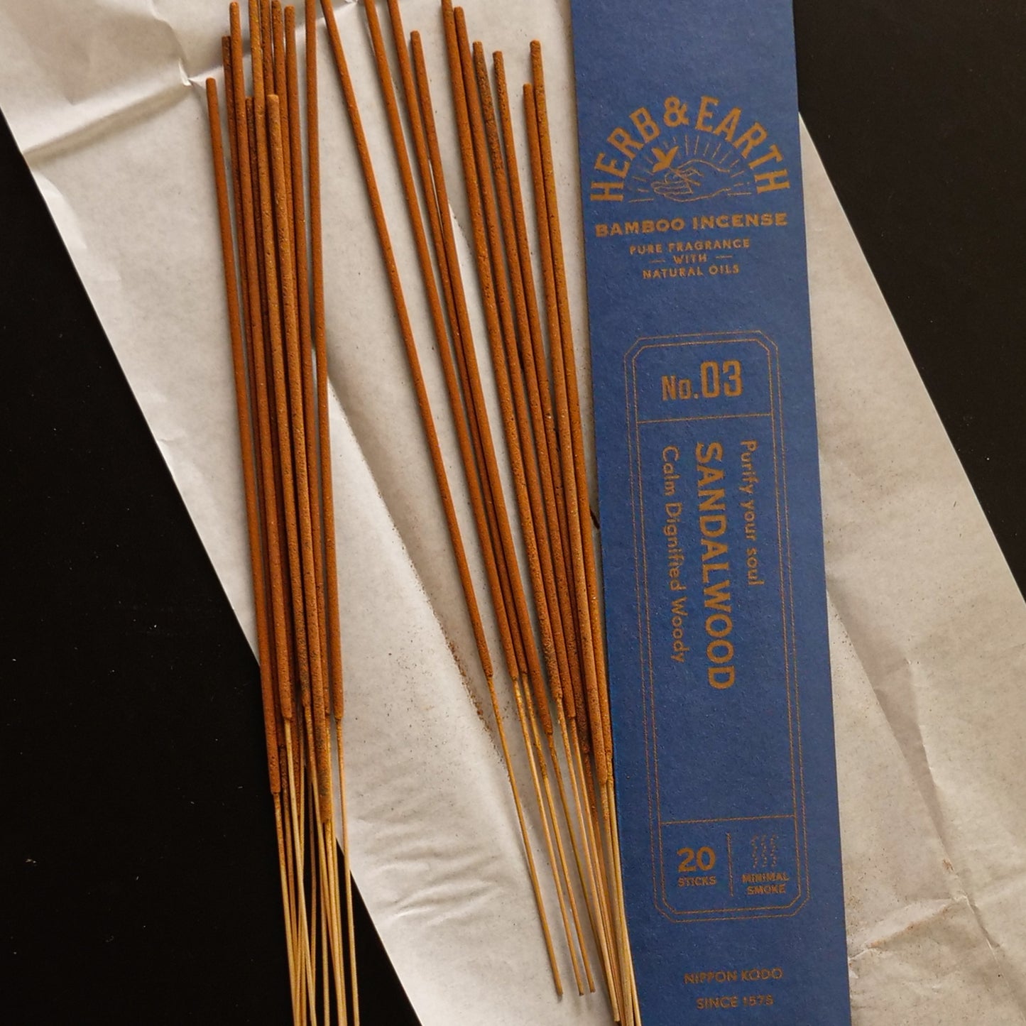 Herb & Earth Bamboo Incense Sticks