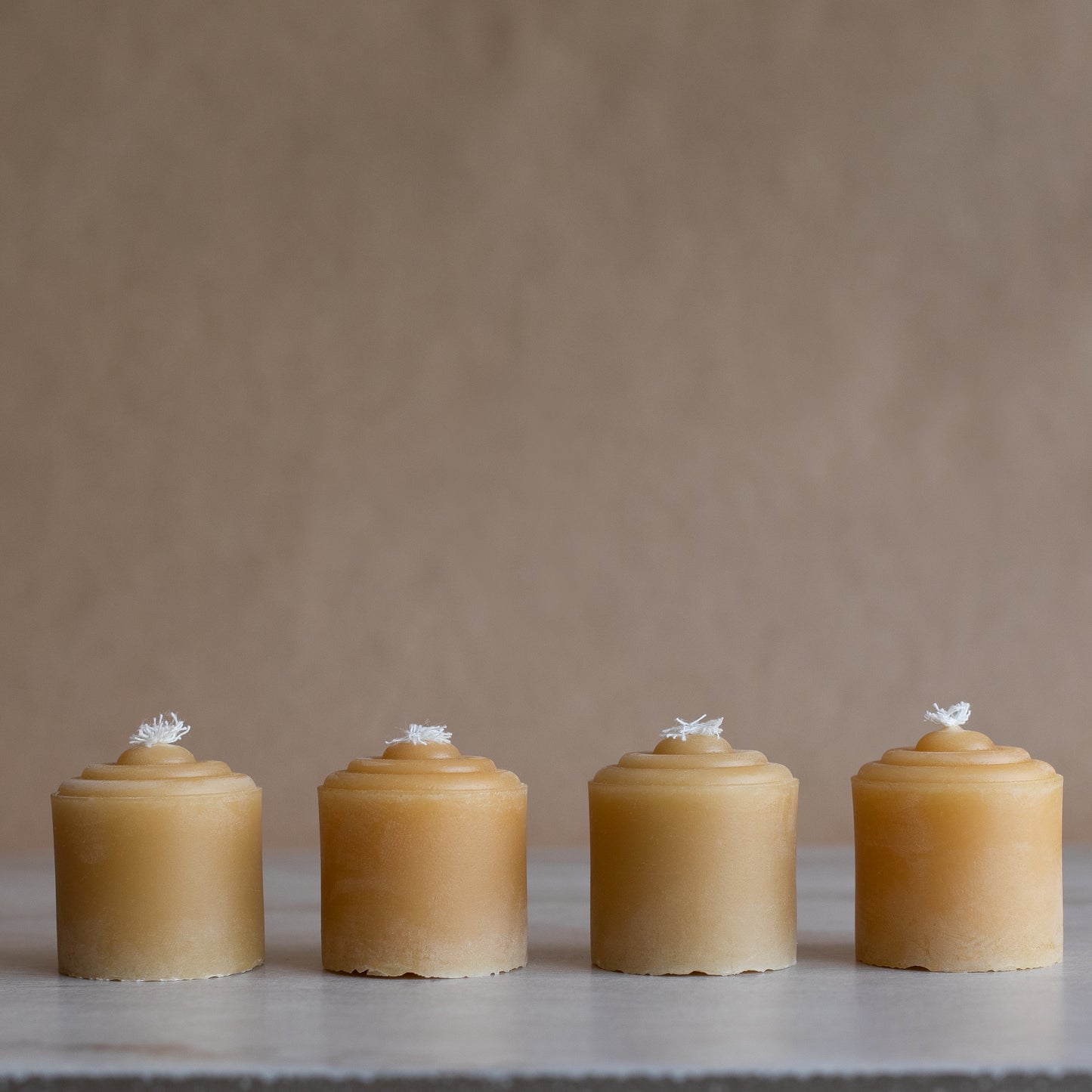 Beeswax Candles: Votive